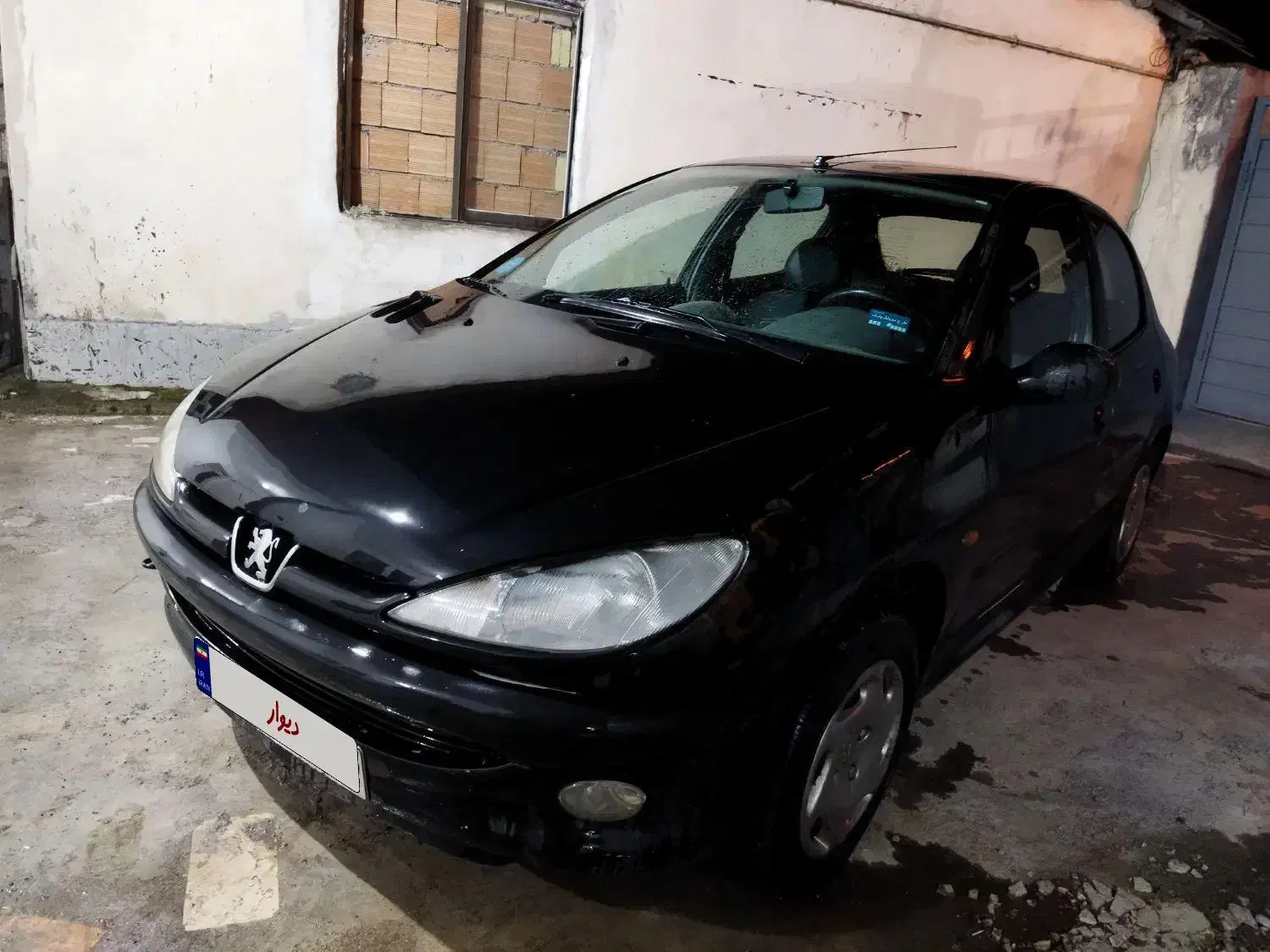 206 تیپ ۲ مشکی|خودرو سواری و وانت|ایزدشهر, |دیوار