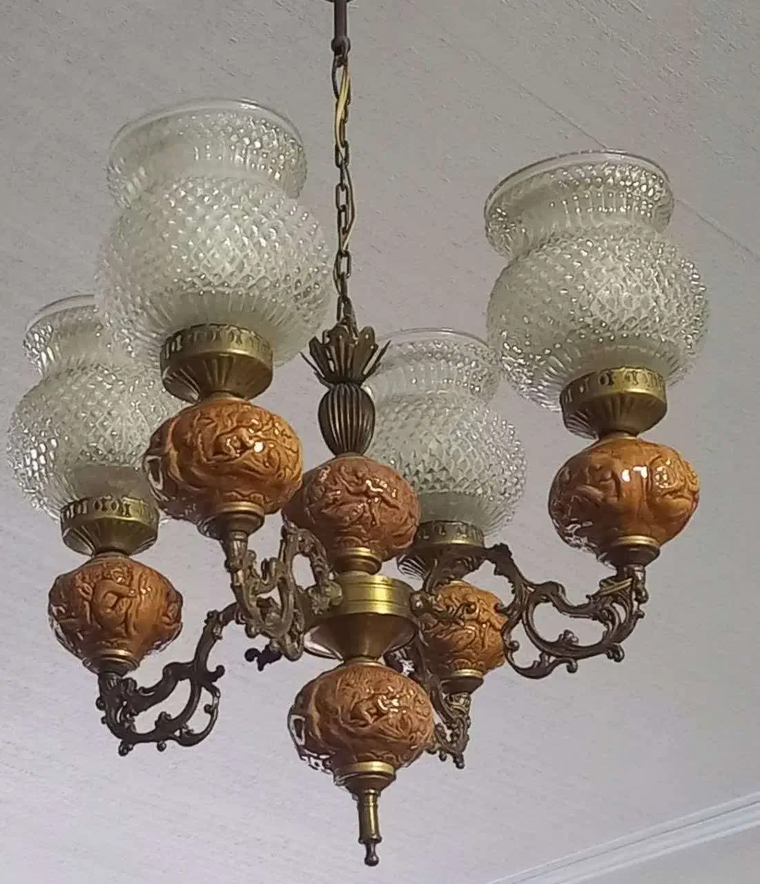 یک عدد لوستر با قدمت ۴۰ ساله|لوستر و چراغ آویز|ورامین, ورامین|دیوار