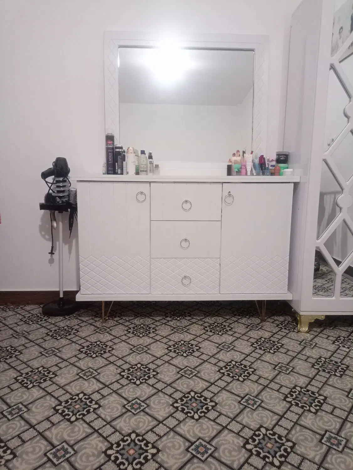 کمد و کنسول|جاکفشی، کمد، دراور|بروجرد, |دیوار