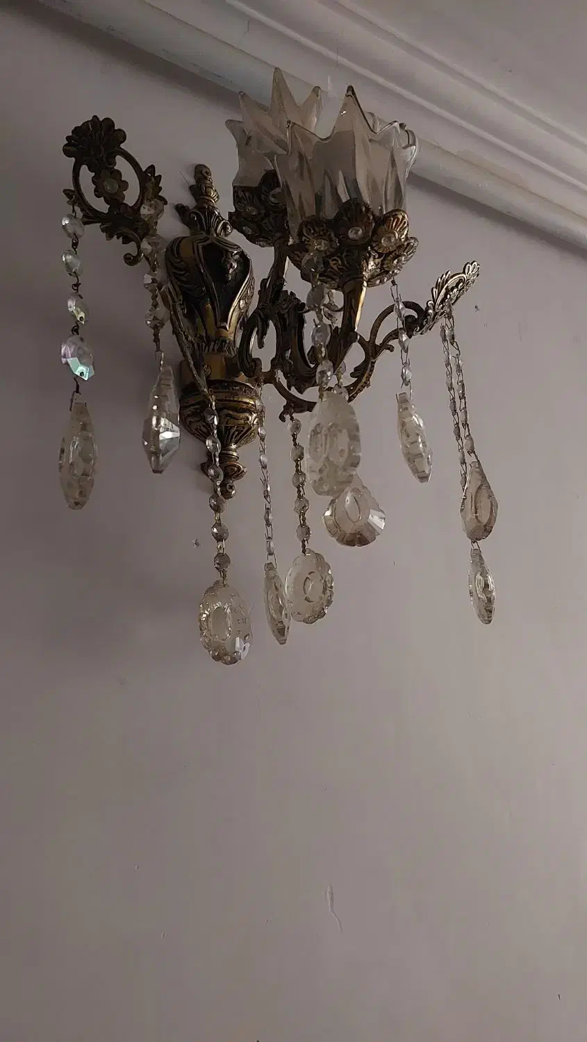 لوستر برنز|لوستر و چراغ آویز|همدان, |دیوار