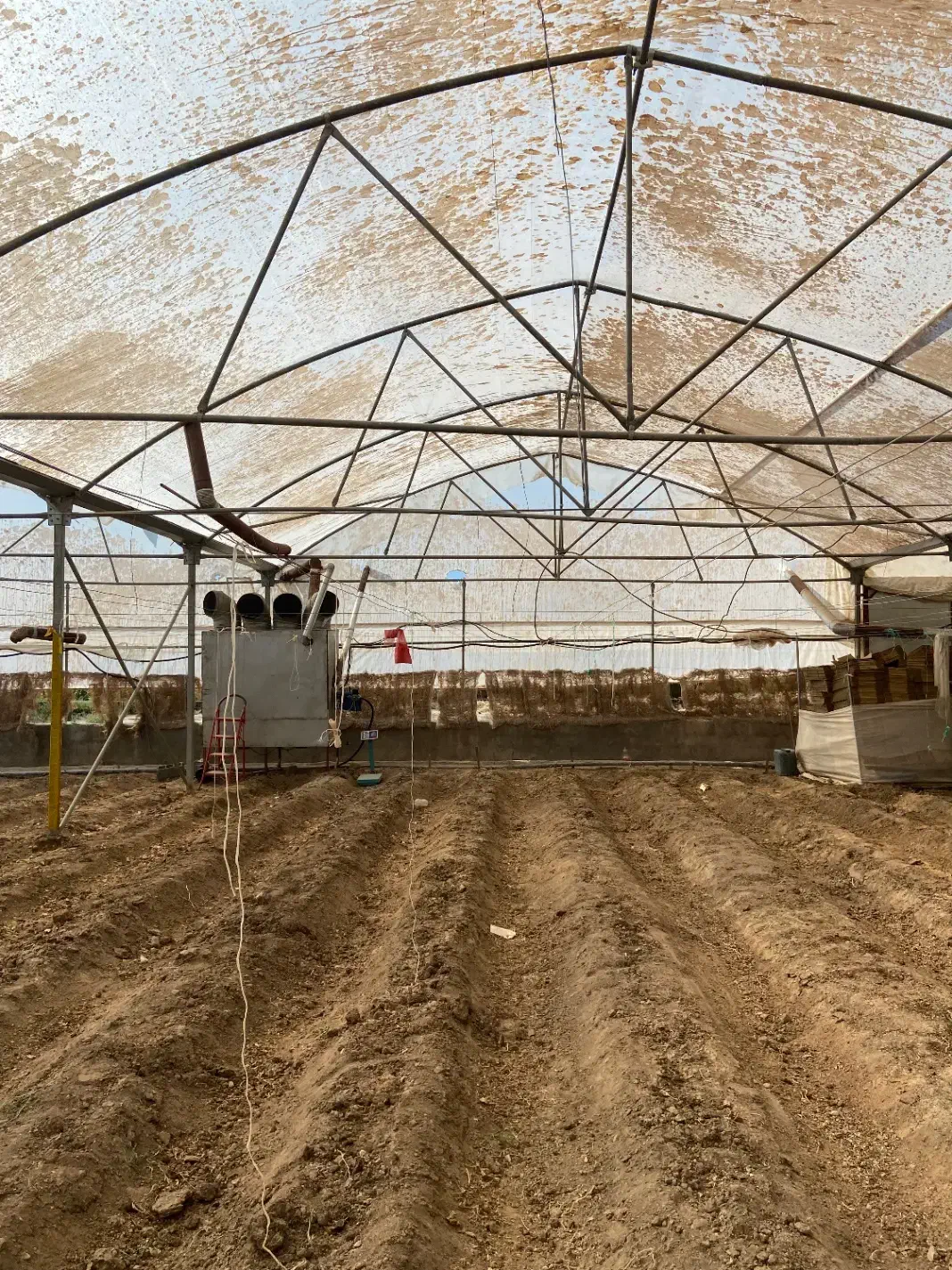 3800 متر سازه گلخانه با پلاستیک و تجهیزات|عمده‌فروشی|شهریار, بکه|دیوار