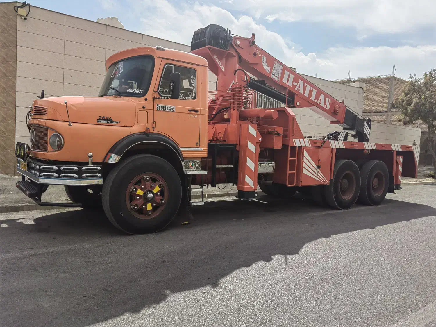 فروش بنز زیرمایلر جرثقیل 84|خودرو سنگین|مرودشت, ابوذر جنوبی|دیوار