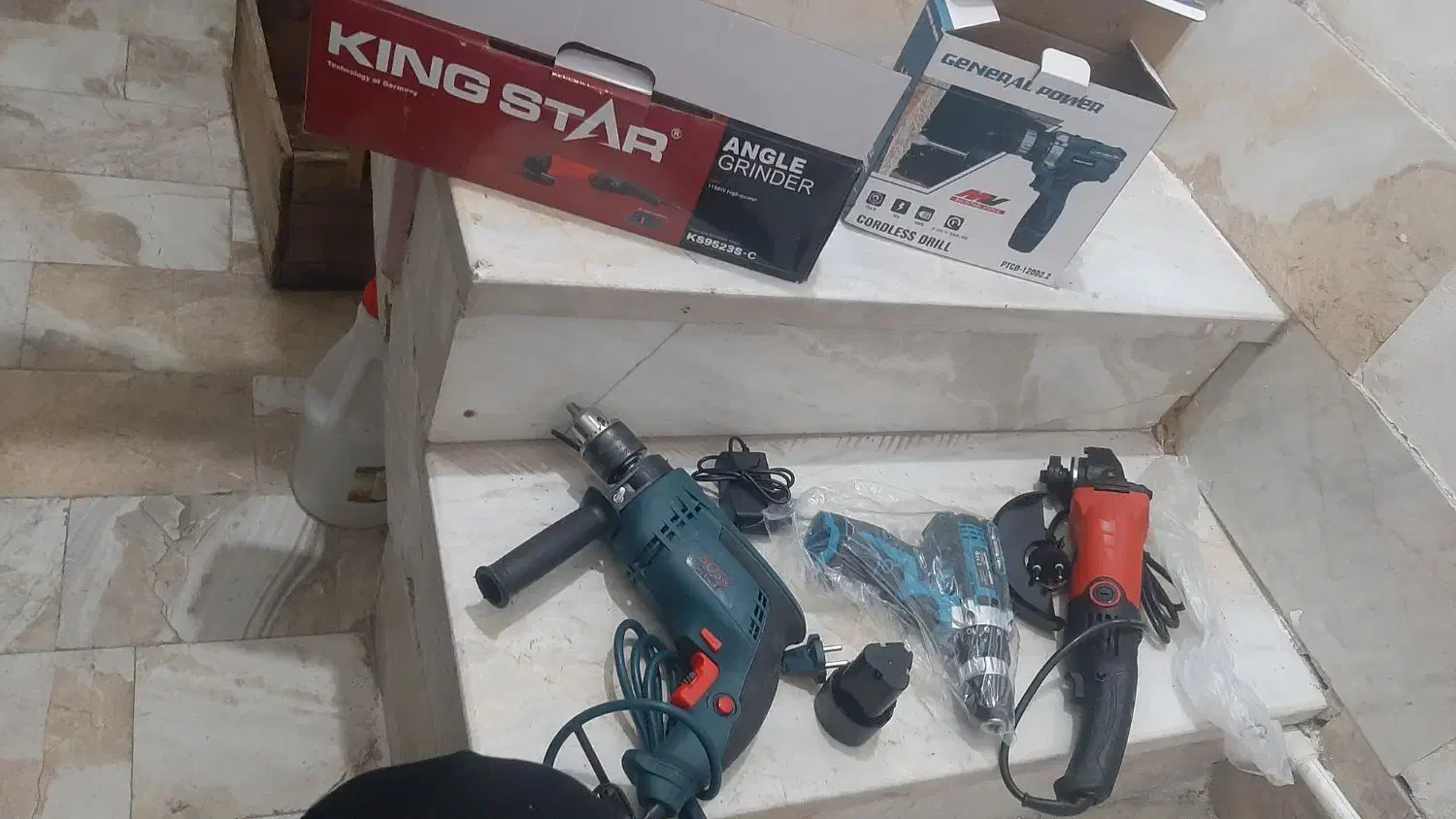 دریل سوراخ کن شارژی سنگ بُر مته|ابزارآلات|پاکدشت, حصار امیر|دیوار