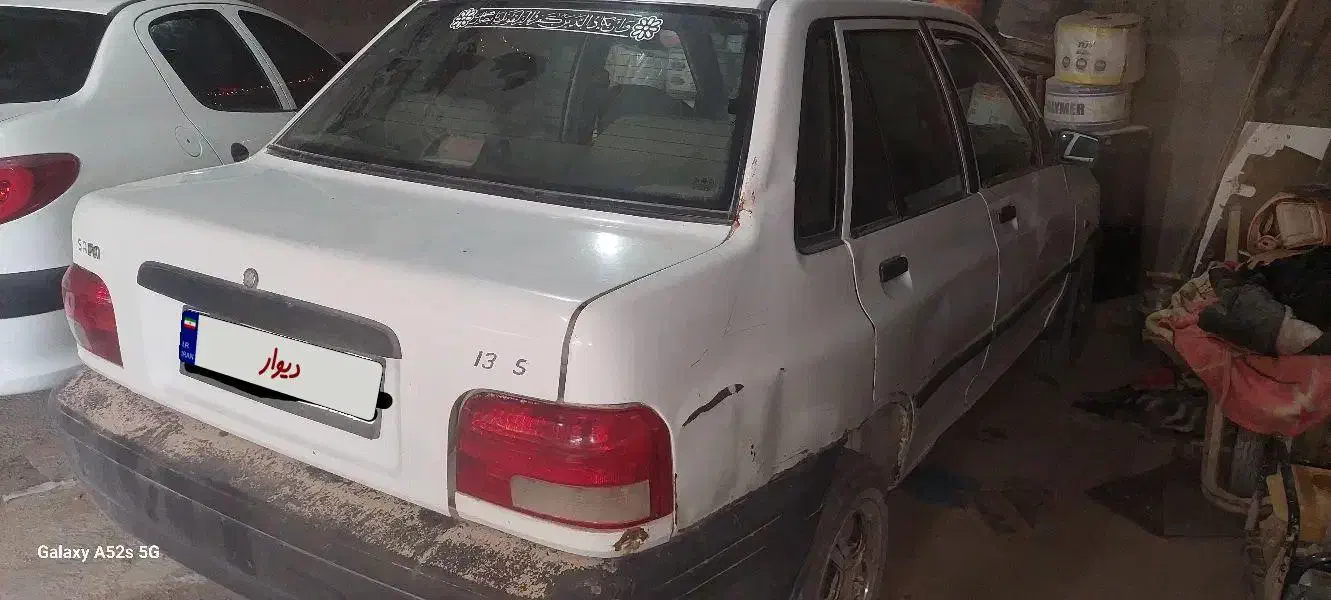 پراید مدل ۹۰ تک برگ سند بدون رنگ و تصادف|خودرو سواری و وانت|گلبهار, شهر جدید گلبهار|دیوار