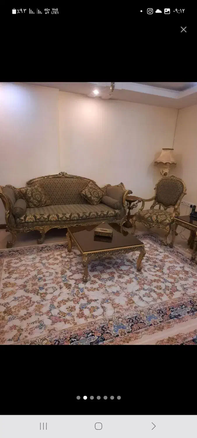 مبل ومیز ناهار خوری و بوفه همراه آینه ولوازم منزل|میز و صندلی غذاخوری|تهران, مشیریه|دیوار