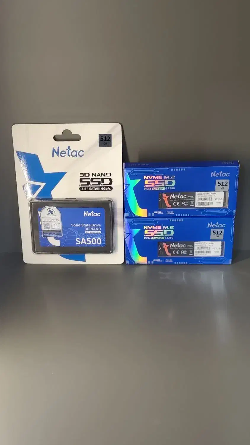 SSD 512 netac|قطعات و لوازم جانبی رایانه|تهران, فلسطین (میدان انقلاب)|دیوار