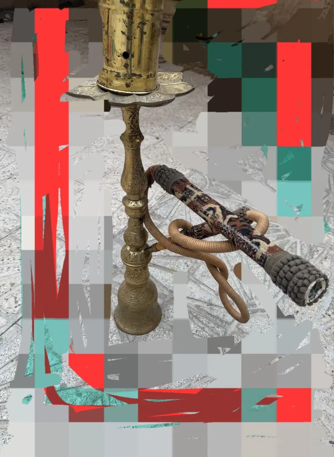 قلیان برنجی عتیقه|کلکسیون و سرگرمی|محمدیه-قزوین, |دیوار