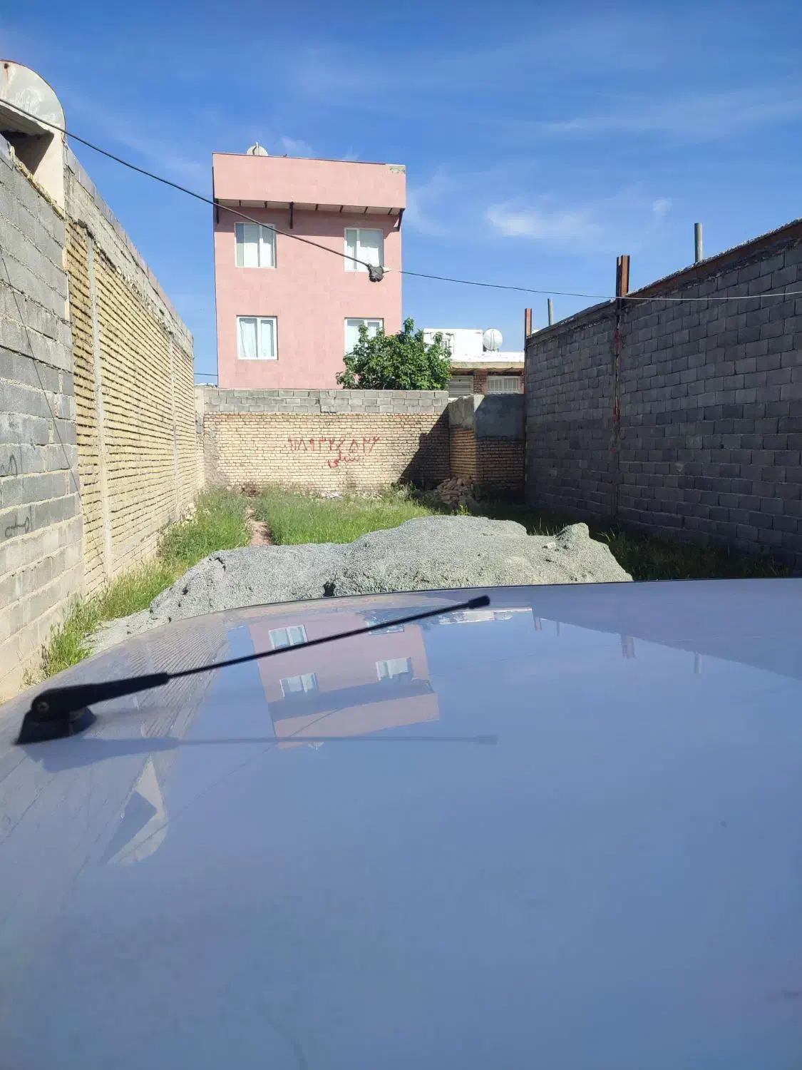 زمین156متر کرناچی کوچه 135شمالی وسط کوچه صندوقی|فروش زمین و ملک کلنگی|کرمانشاه, |دیوار