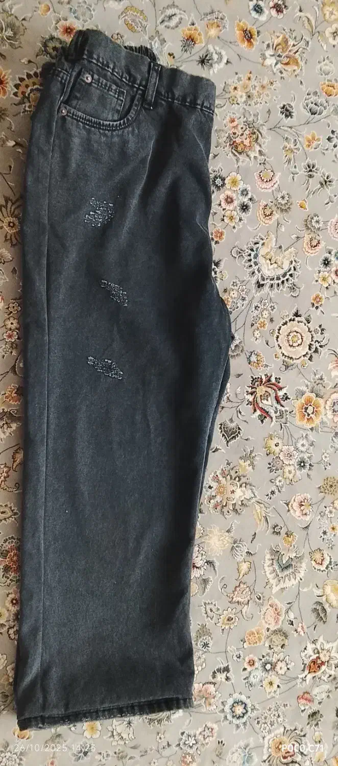 شلوار لی نیم بک|لباس|یاسوج, |دیوار