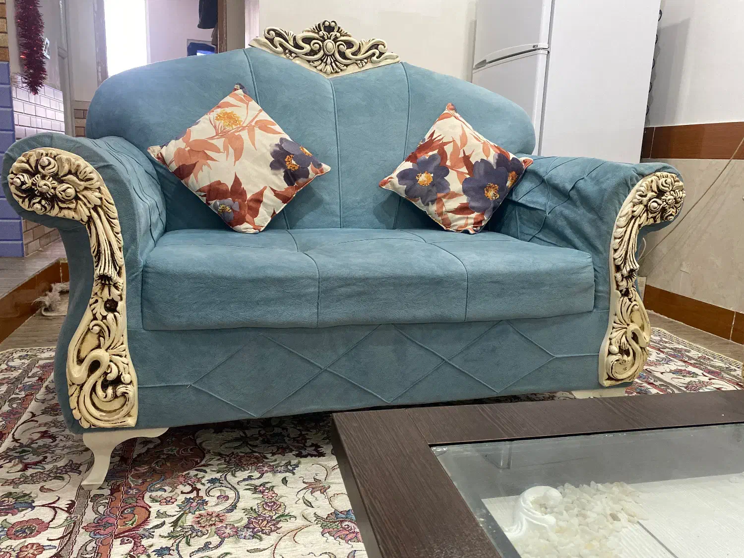 مبل هفت نفره مفت|مبلمان خانگی و میز عسلی|نگین شهر, |دیوار