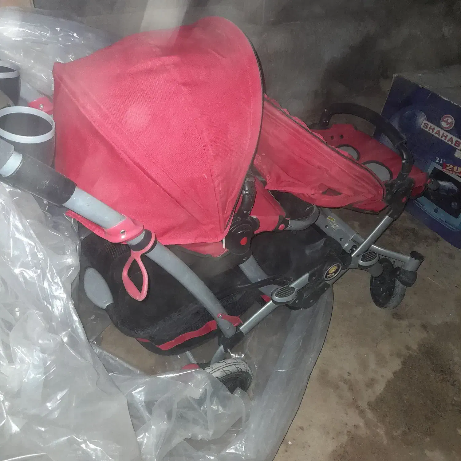 کالسکه دوقلوی مدل سانیکو خارجی|کالسکه و لوازم جانبی|قیدار, |دیوار