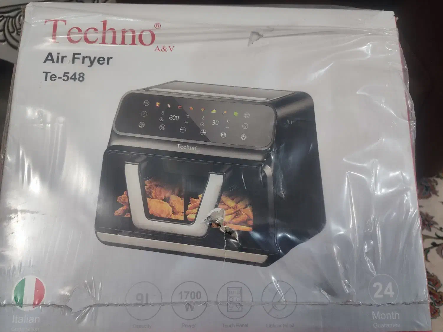 سرخ کن 9لیتری تکنو|سایر لوازم برقی|مشهد, طبرسی شمالی|دیوار