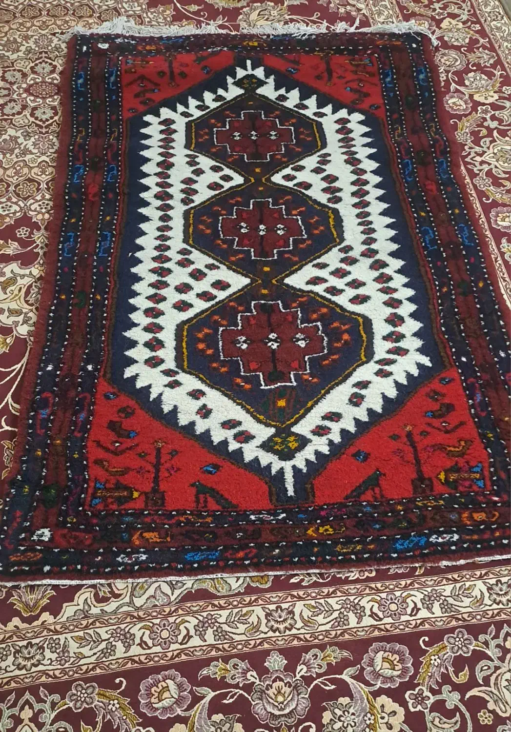 فرش دستبافت|فرش|قیدار, |دیوار