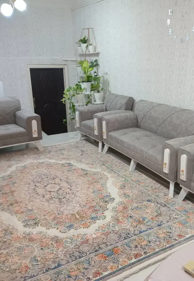 فرش طرح گلدار در حد نو|فرش|رشت, سلیمانداراب|دیوار