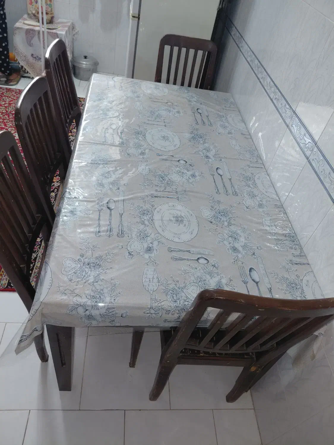 میز نهارخوری 6  نفره|میز و صندلی غذاخوری|گنبد کاووس, |دیوار