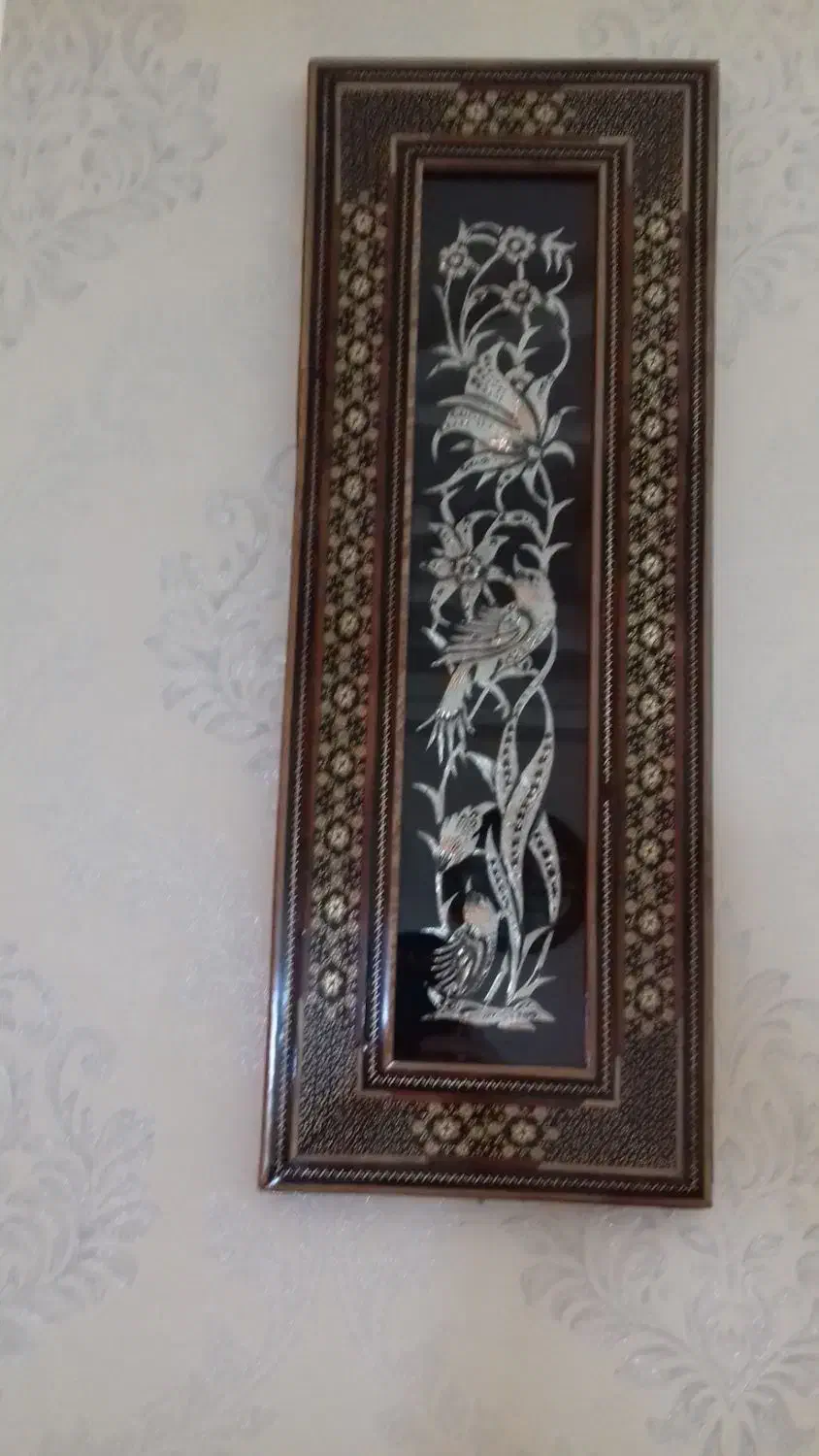 تابلو قلم زنی مسی|صنایع دستی و سایر لوازم تزئینی|اردبیل, |دیوار