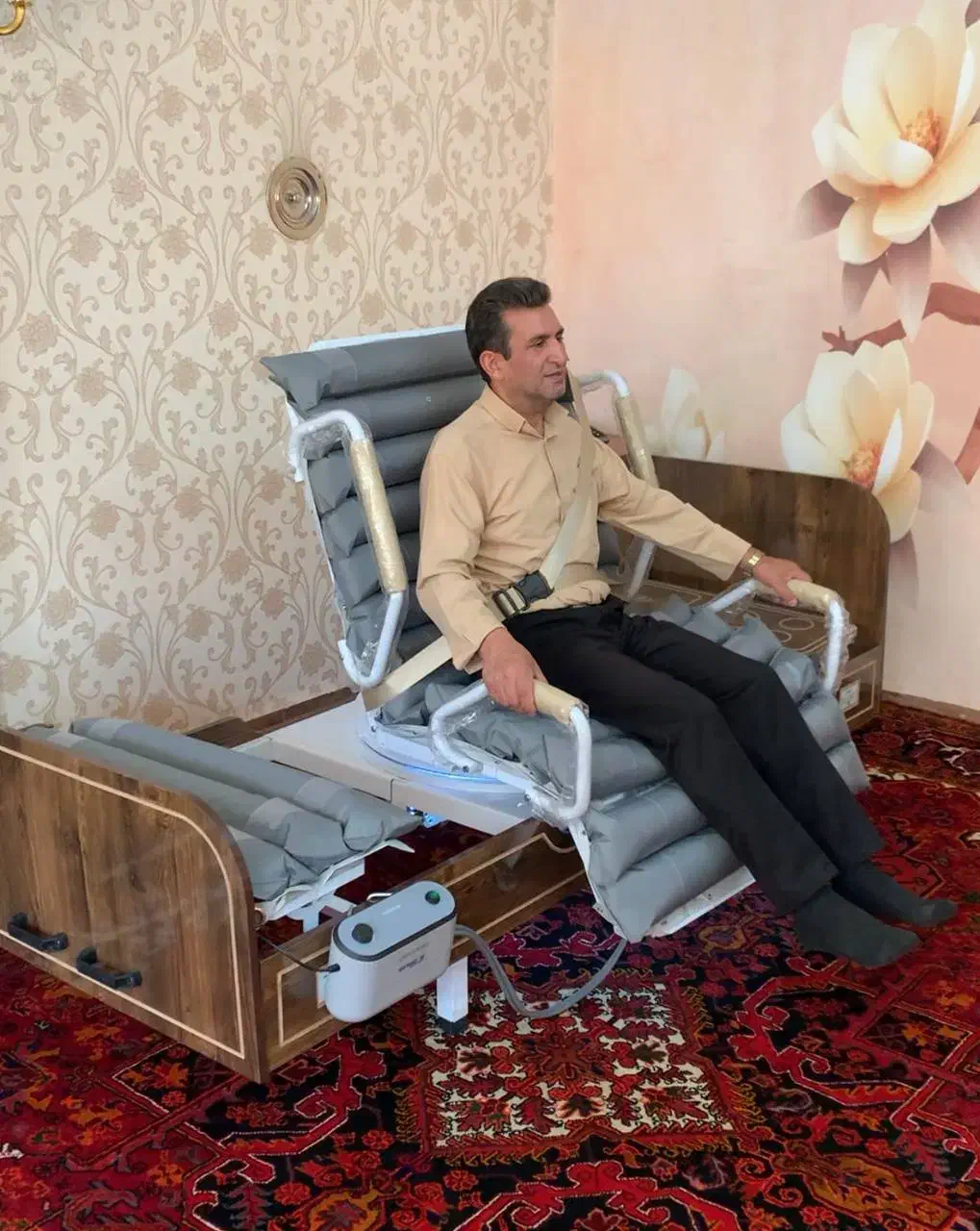 تخت بیمارستانی صندلی شو|تخت و سرویس خواب|تبریز, |دیوار