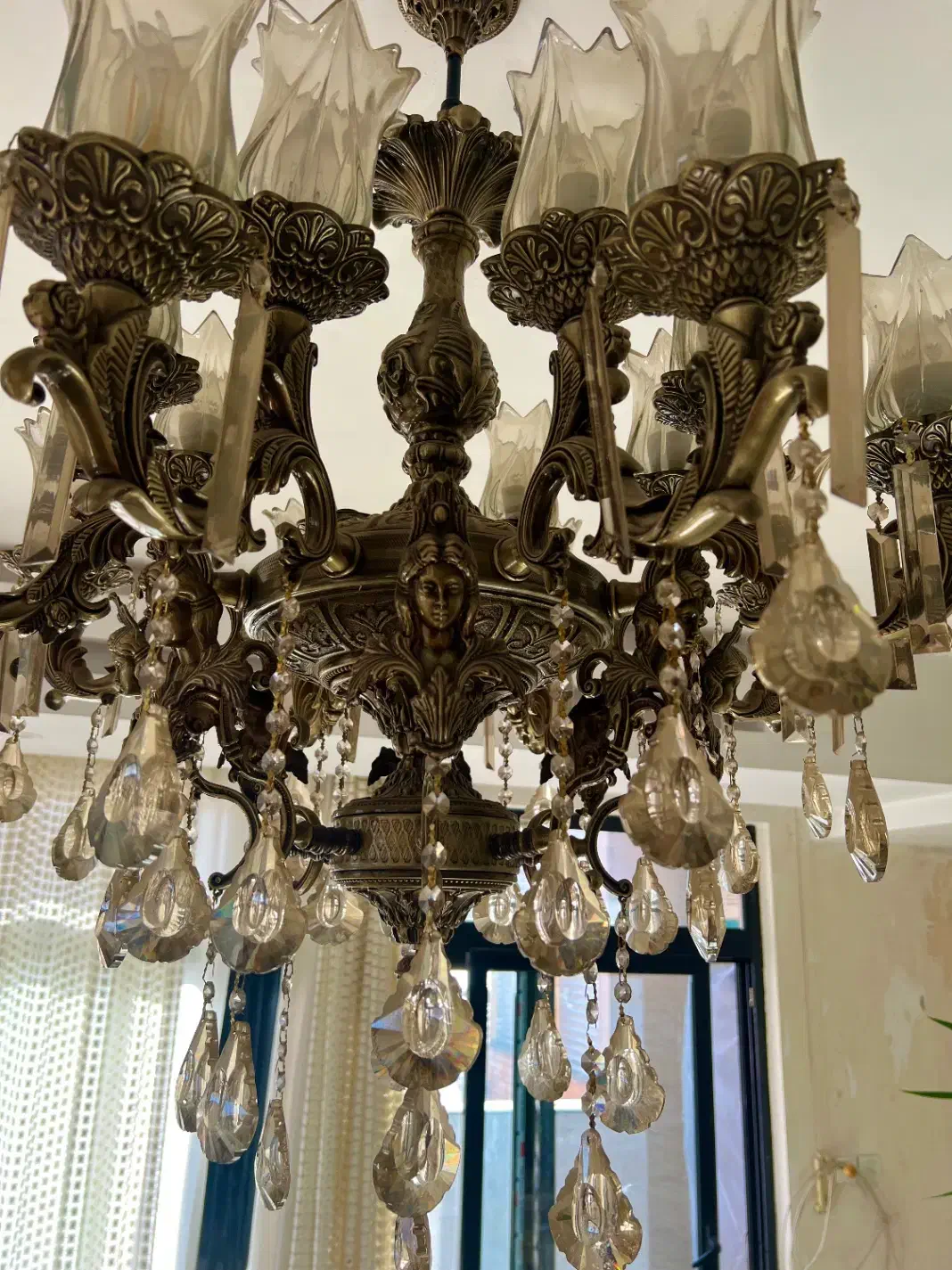 لوستر|لوستر و چراغ آویز|شهرکرد, |دیوار