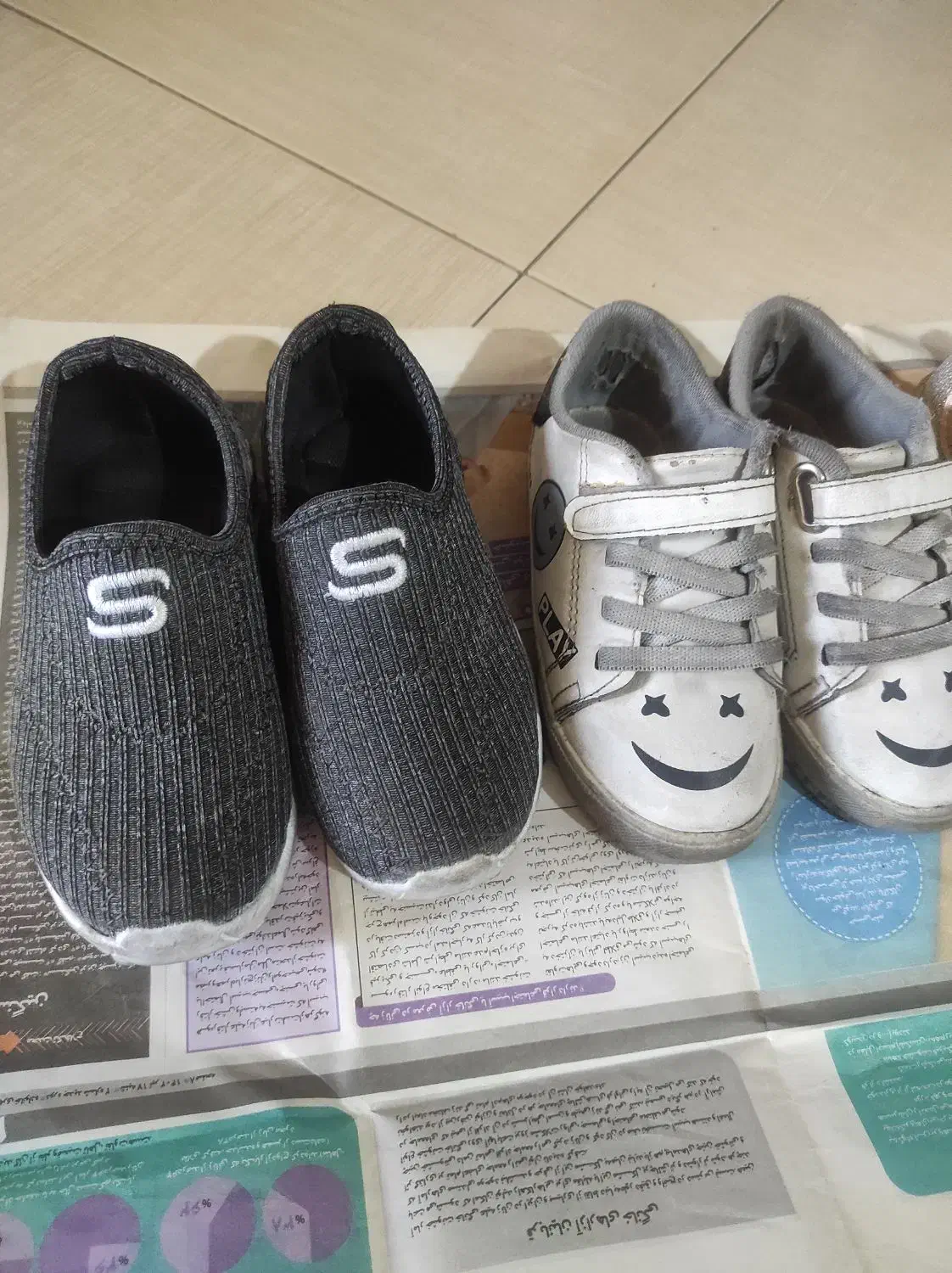 کفش دخترانه|کفش و لباس بچه|اندیشه, اندیشه فاز ۲|دیوار