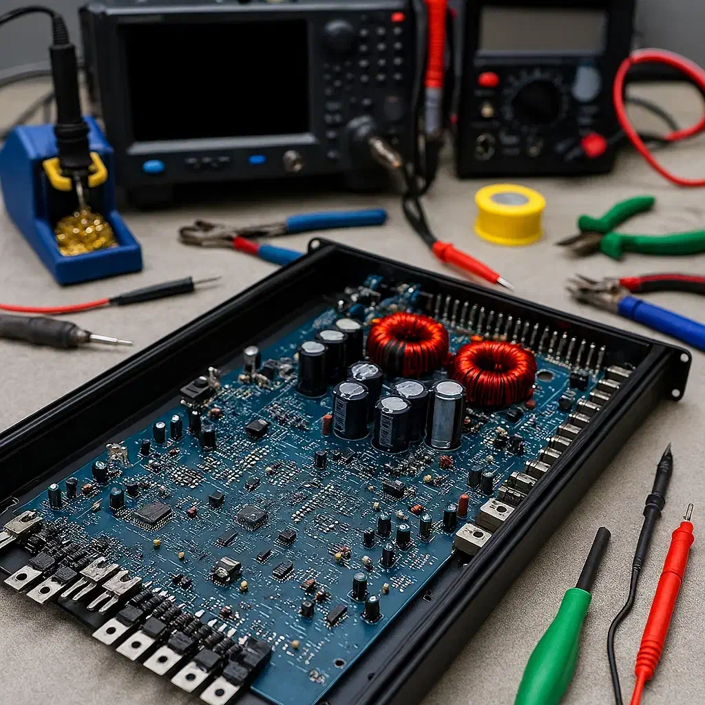 تعمیروبلوتوثی کردن امپیلی و رادیوپخش|خدمات موتور و ماشین|کاشان, کارگر|دیوار