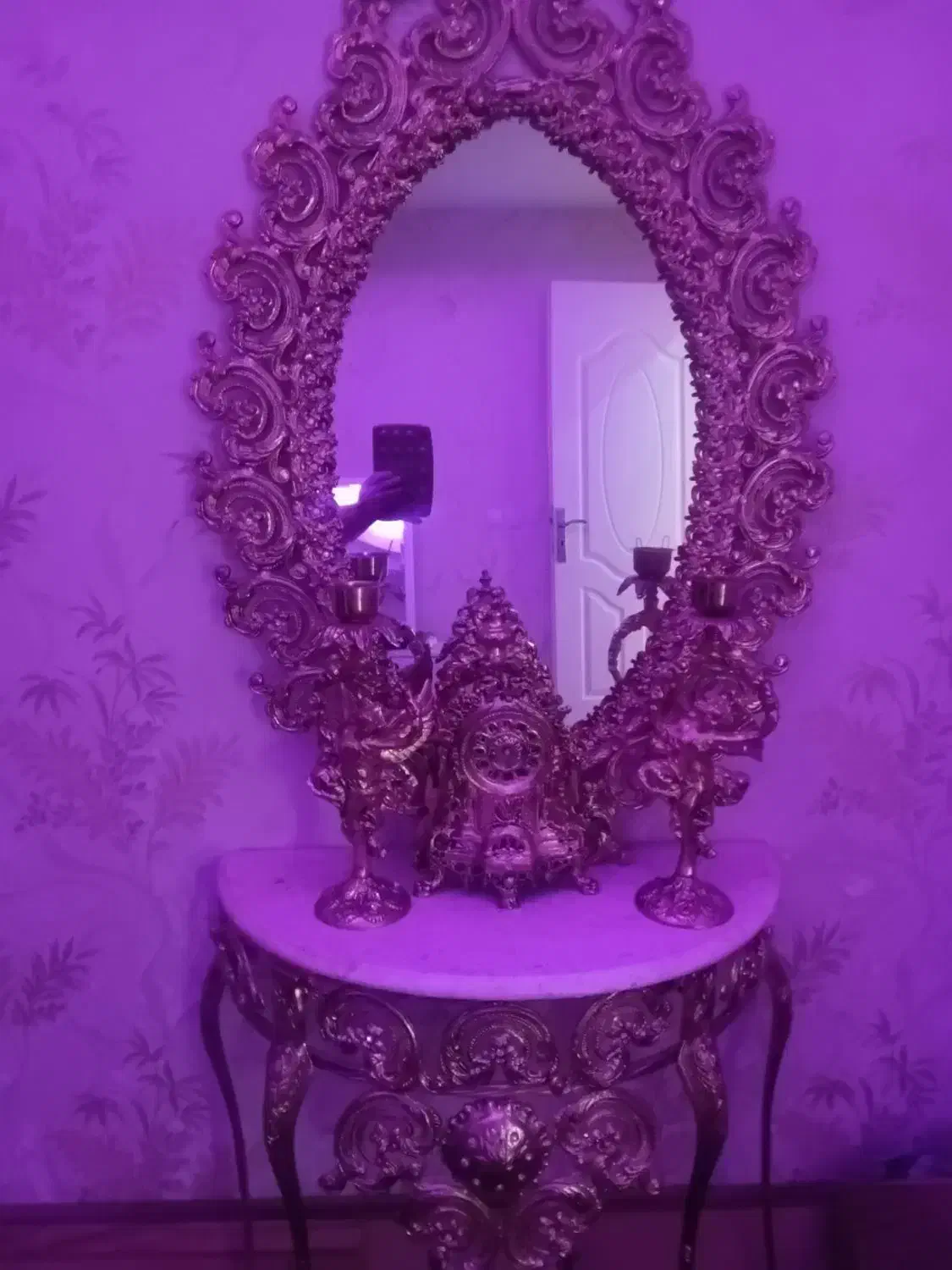 اینه وشمعدان|آینه|محمدشهر, عباس آباد|دیوار