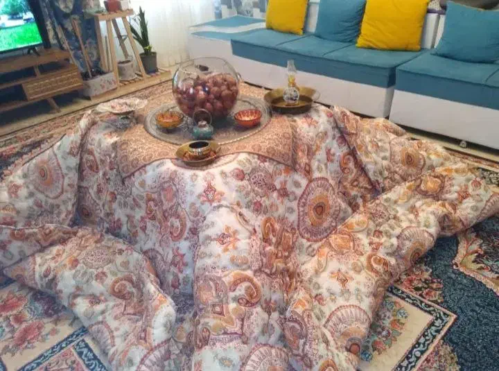 لحاف کرسی|رختخواب، بالش، پتو|معصومیه, |دیوار