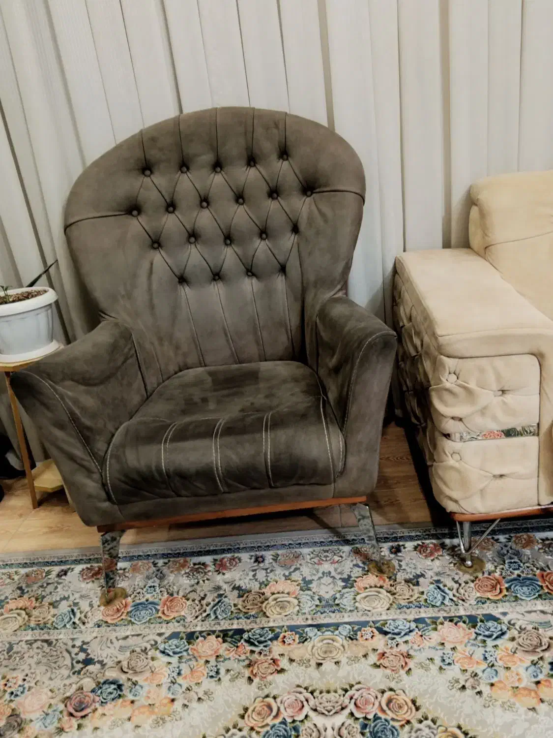 مبل چستر هشت نفره/بدون میز و عسلی|مبلمان خانگی و میز عسلی|قرچک, زیبا شهر|دیوار