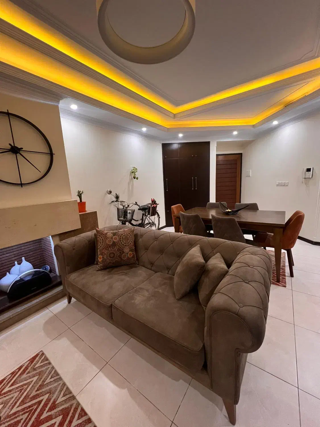 117متر سه خوابه /سهروردی /دو پارکینگ سندی|فروش آپارتمان|تهران, عباس‌آباد|دیوار