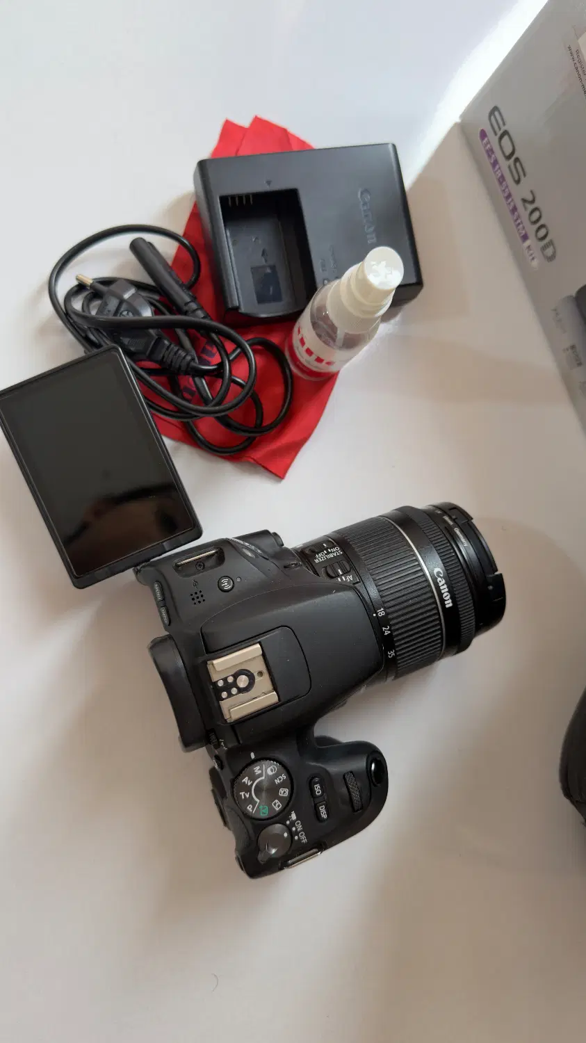 دوربین canon200D|دوربین عکاسی و فیلمبرداری|شیراز, گلدشت معالیآباد|دیوار