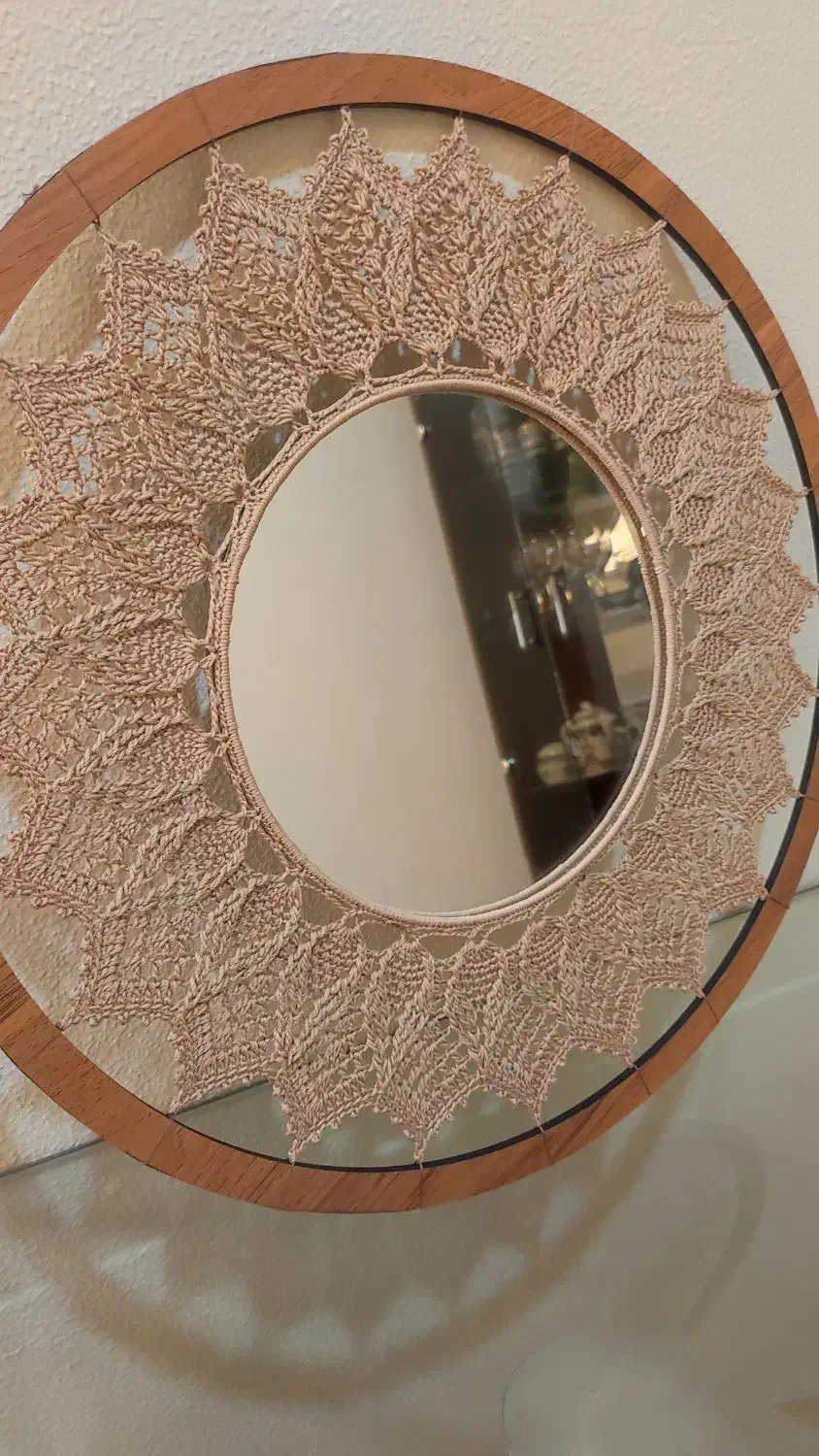 دیوار کوب  ماندالا دستبافت|صنایع دستی و سایر لوازم تزئینی|شاهین‌شهر, طالقانی|دیوار