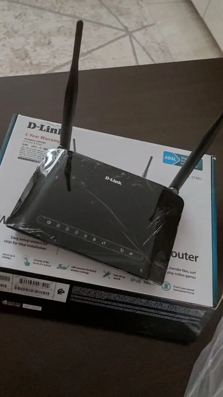 مودم روتر دوآنتنه D.Link|مودم و تجهیزات شبکه|شاهین دژ, |دیوار