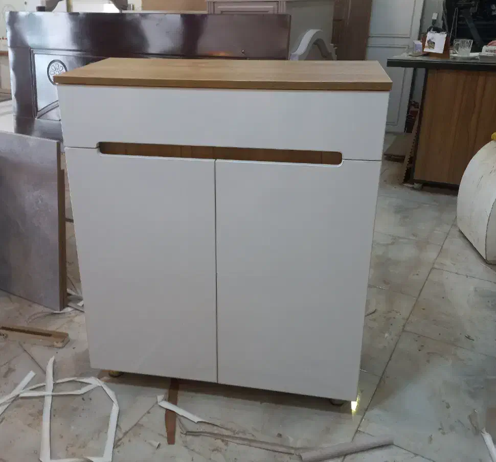 ساخت تخت کمد ۴کشو جاکفشی|جاکفشی، کمد، دراور|قائمشهر, |دیوار