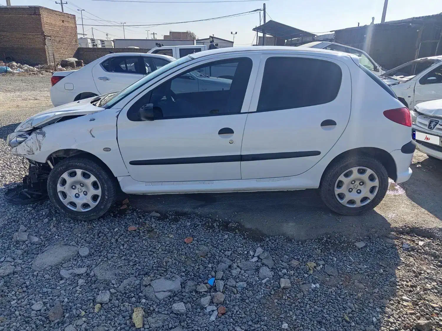 206مدل 95تیپ2تصادفی|خودرو سواری و وانت|ارومیه, |دیوار