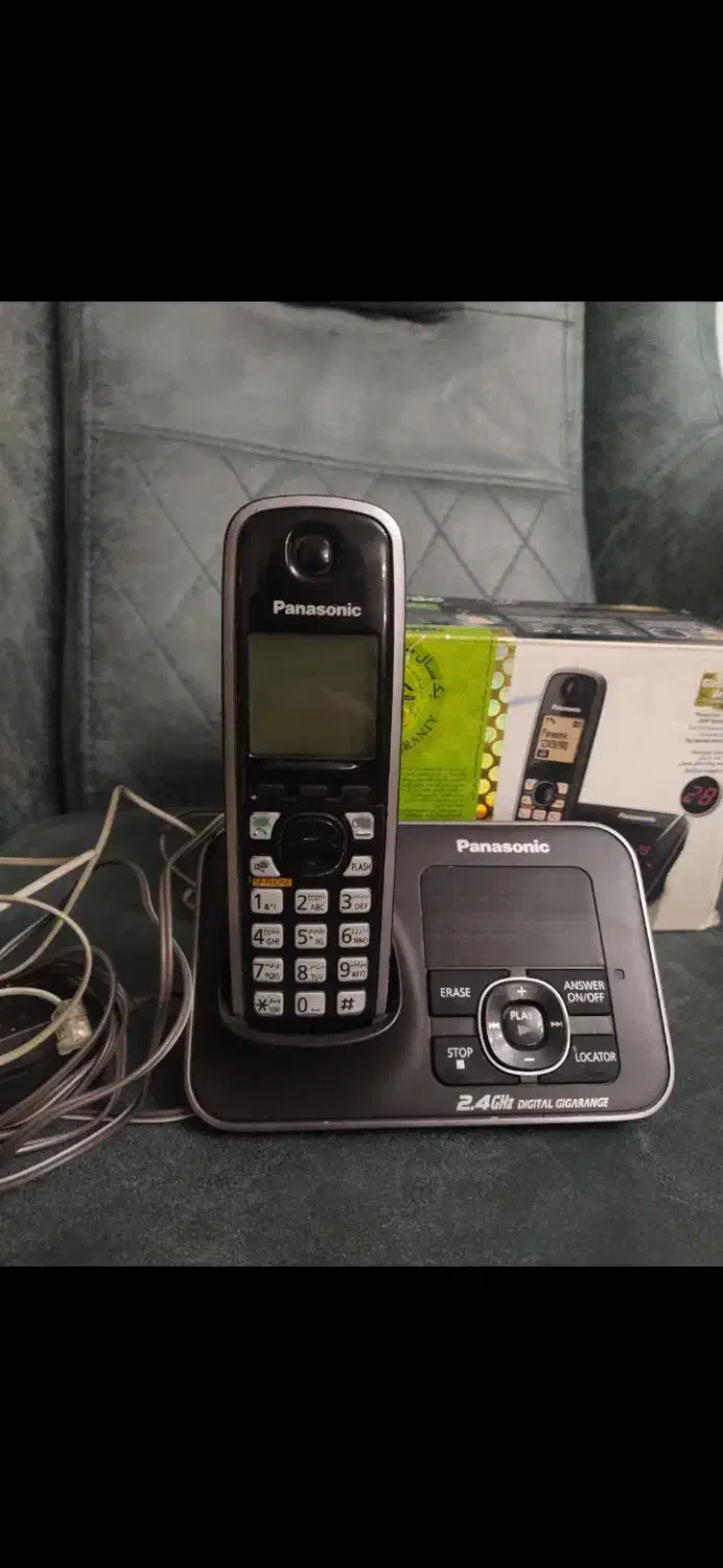 تلفن بی سیم پاناسونیک اصلی|تلفن رومیزی|کرج, عظیمیه|دیوار