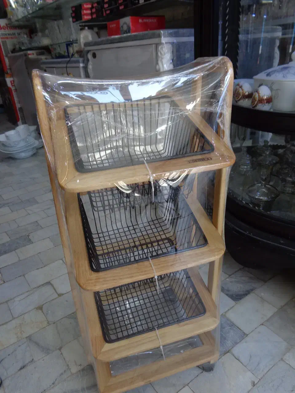 استند میوه|کتابخانه، شلف، قفسههای دیواری|میبد, |دیوار