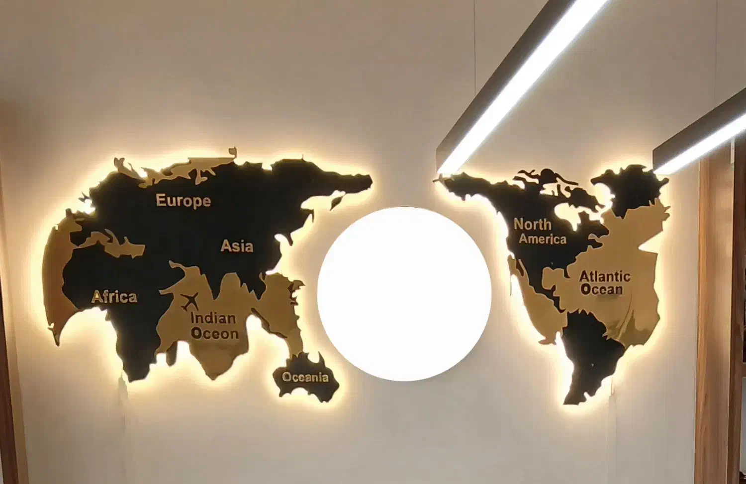 تابلو نقشه جهان|تابلو، نقاشی، عکس|گرگان, |دیوار