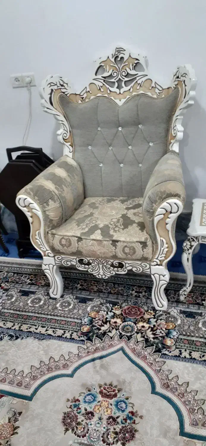 مبل سلطنتی|مبلمان خانگی و میز عسلی|دره شهر, |دیوار