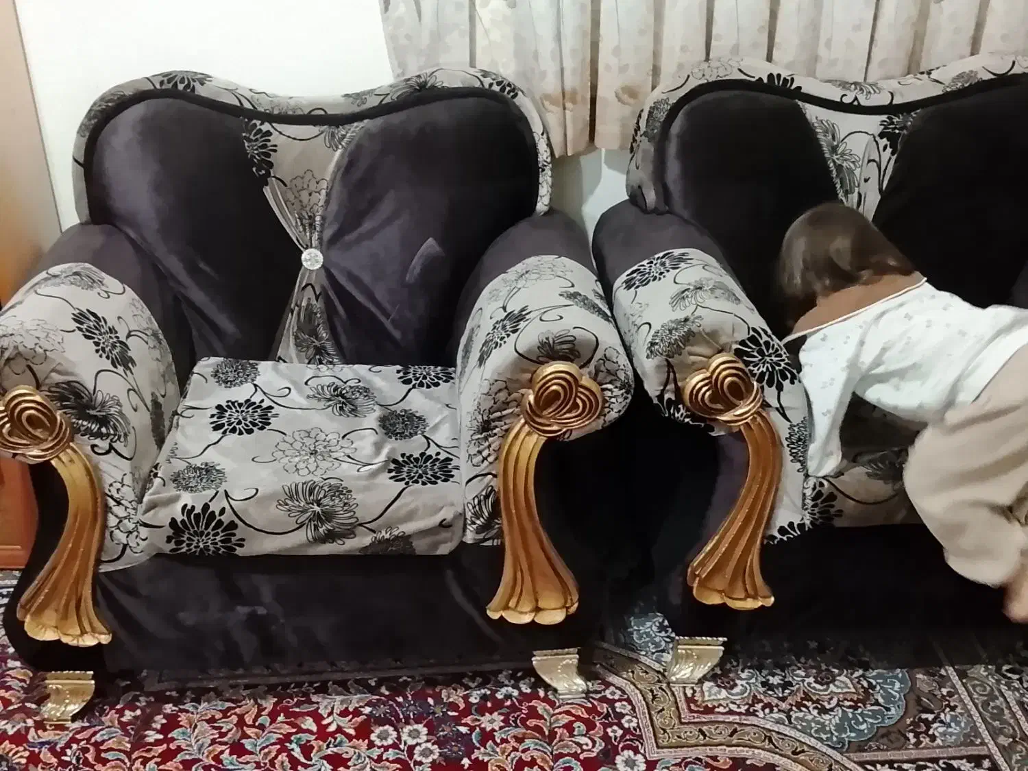 مبل راحتی ۷ نفره|مبلمان خانگی و میز عسلی|ساوه, |دیوار