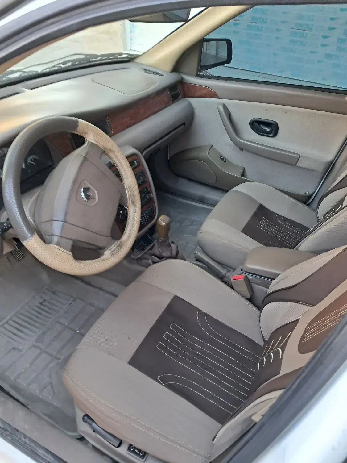 سمند95ef7دوگانه فابریک کم کار|خودرو سواری و وانت|قم, دروازه چوبی|دیوار