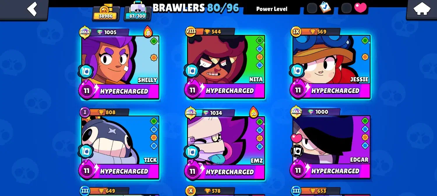 اکانت براول  brawl|کنسول، بازی ویدئویی و آنلاین|سمنان, |دیوار