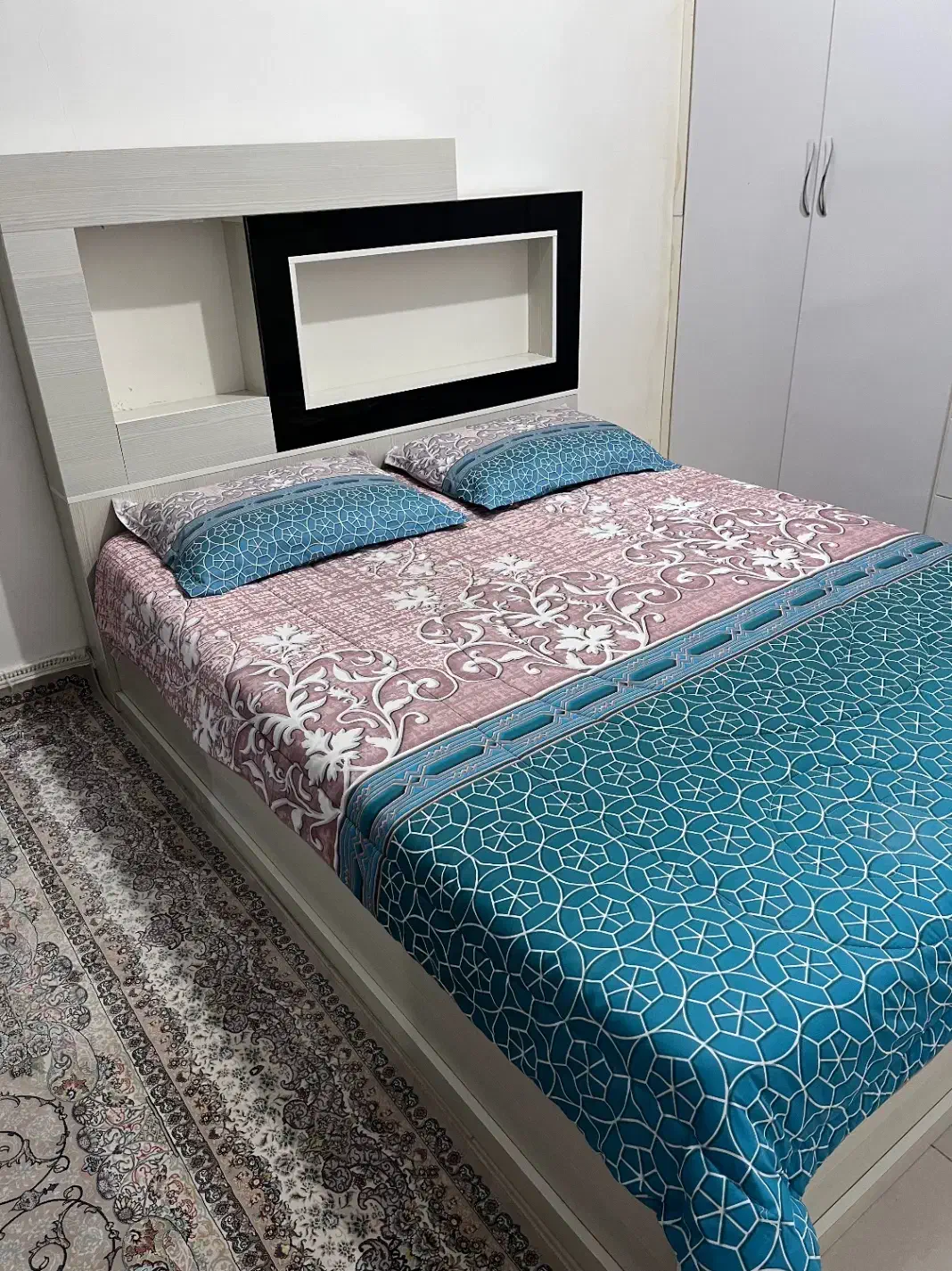 تخت خواب دونفره|تخت و سرویس خواب|مهران (ایلام), |دیوار