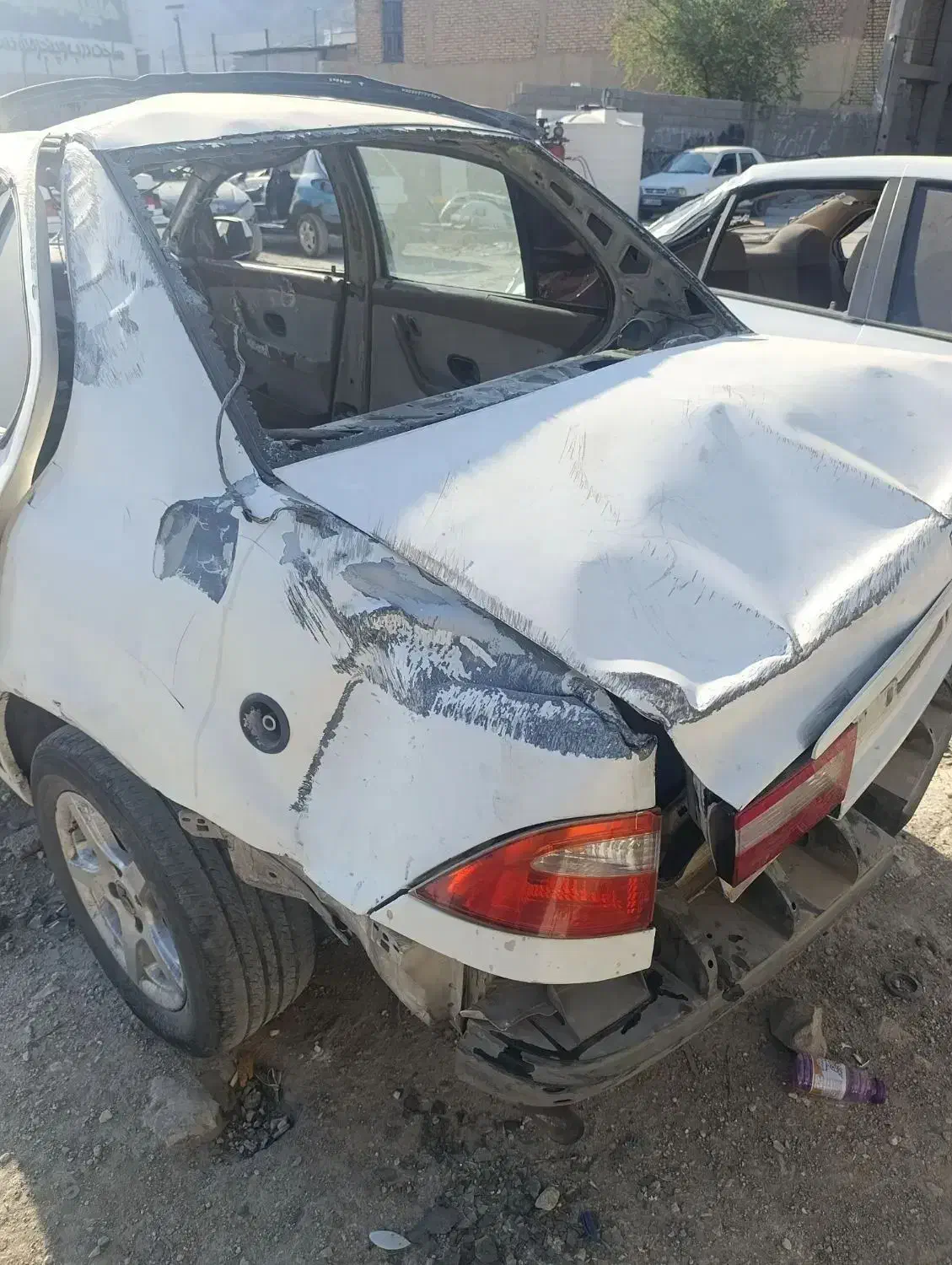 سمند مدل90 ای اف سون تصادفی|خودرو سواری و وانت|کوه چنار, |دیوار