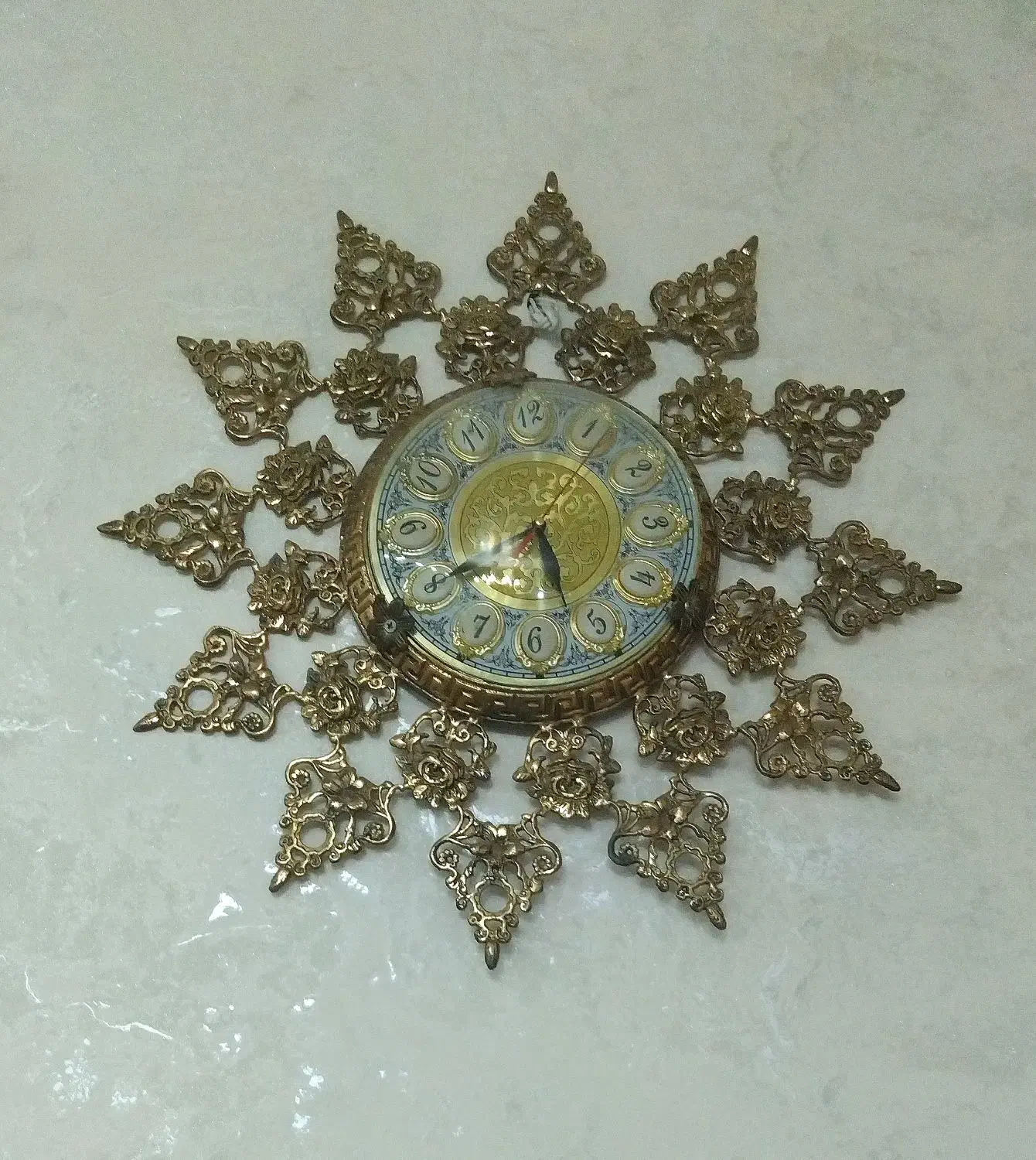 بوفه و ساعت برنز|بوفه، ویترین، کنسول|نهاوند, |دیوار