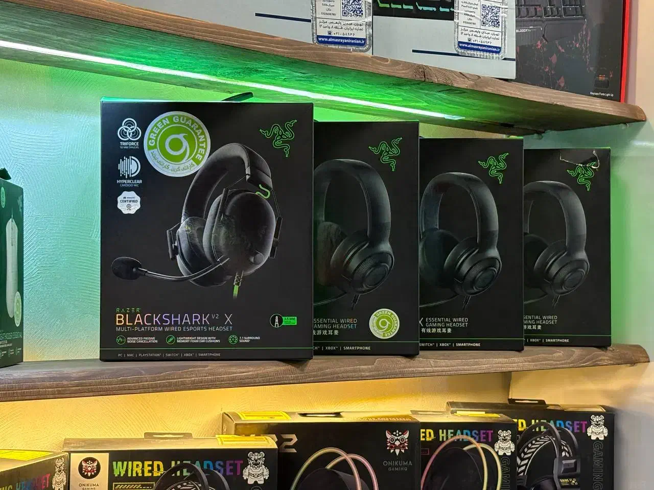 هدفون/ هدست ریزر بلک شارک Black Shark|قطعات و لوازم جانبی رایانه|تبریز, |دیوار