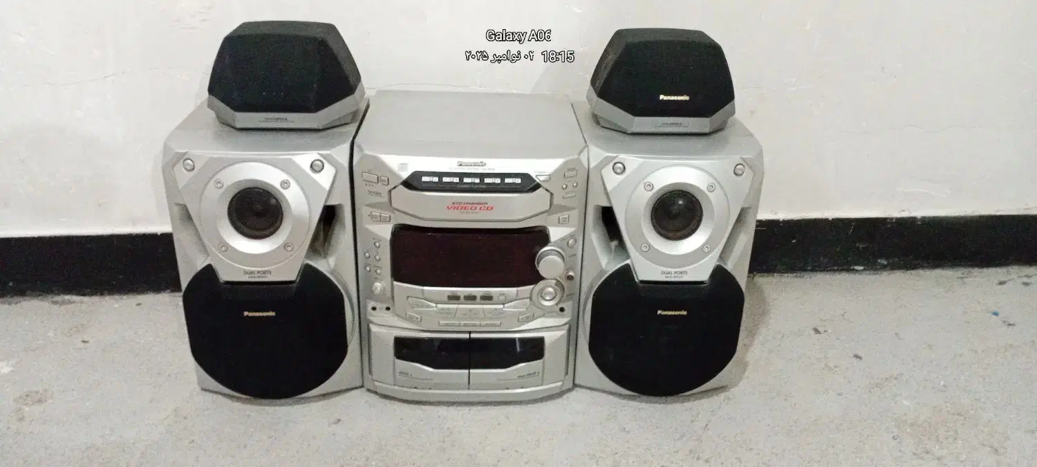 سیدی ۵دیسک پاناسونیک کویتی|سیستم صوتی خانگی|بروجرد, |دیوار