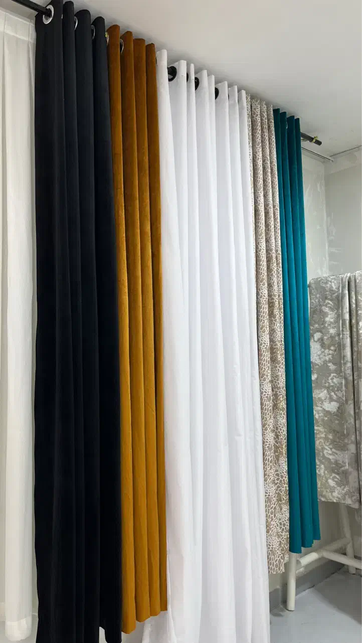 پنل/ پرده آماده با قیمت مناسب و قسطی|پرده، رانر، رومیزی|بهبهان, |دیوار