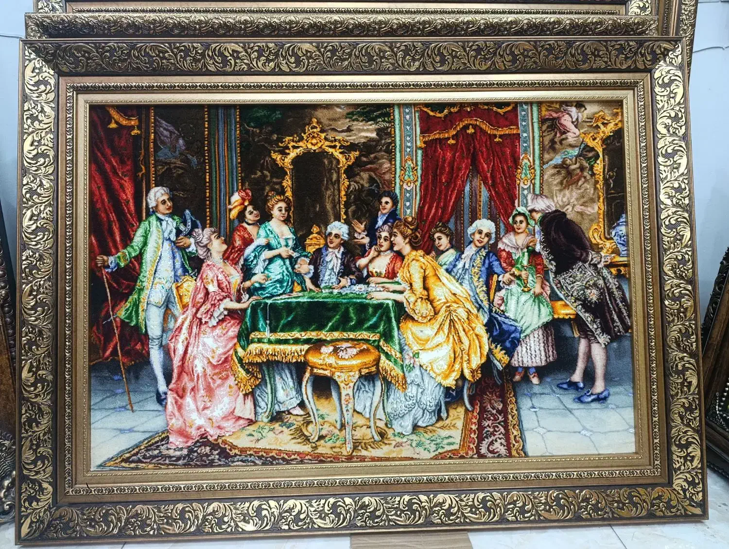 تابلوفرش دستبافت پاسورباز/فروشگاه ماندگار نقداقساط|تابلو فرش|تهران, بوستان جنگلی لویزان|دیوار