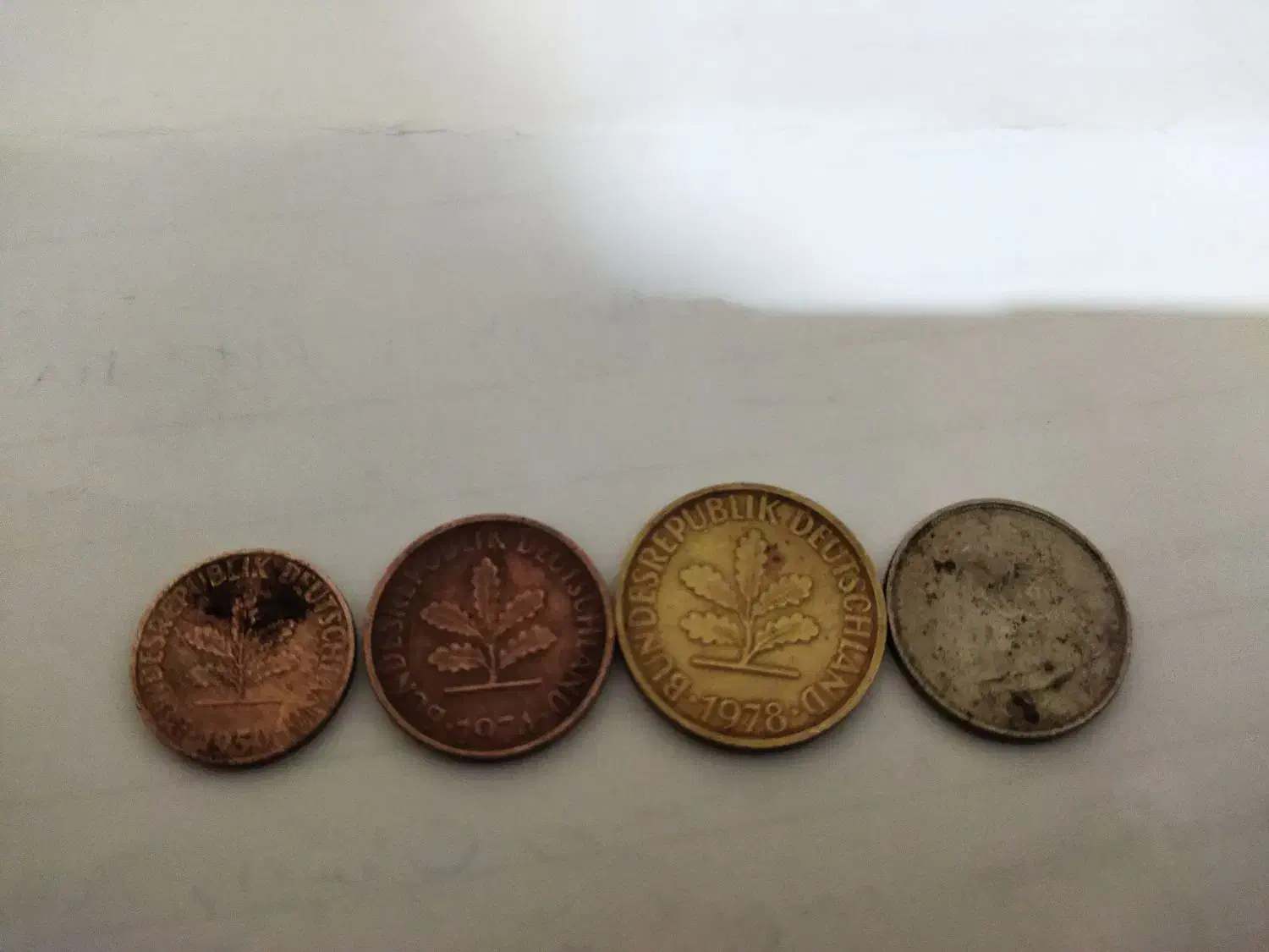 سکه فینیگ فدرال المان|کلکسیون سکه، تمبر، اسکناس|تبریز, |دیوار