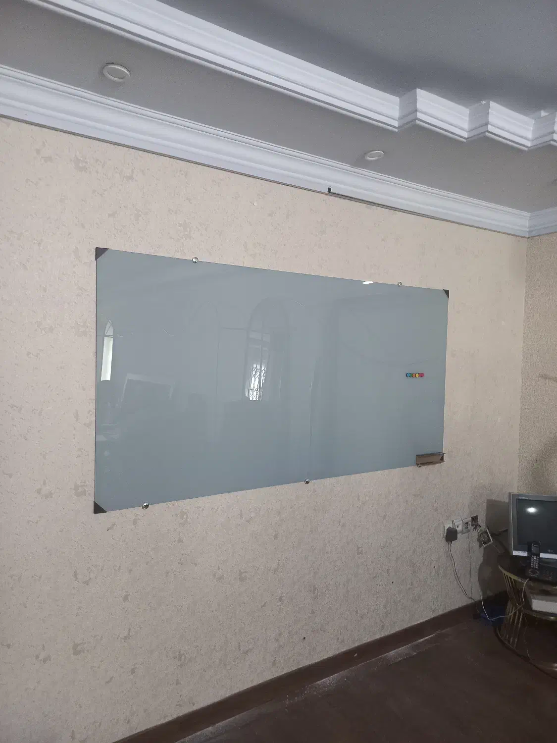گلس برد 200x100 نصب دیواری آسان تخته وایت برد|لوازم التحریر|تهران, منیریه|دیوار