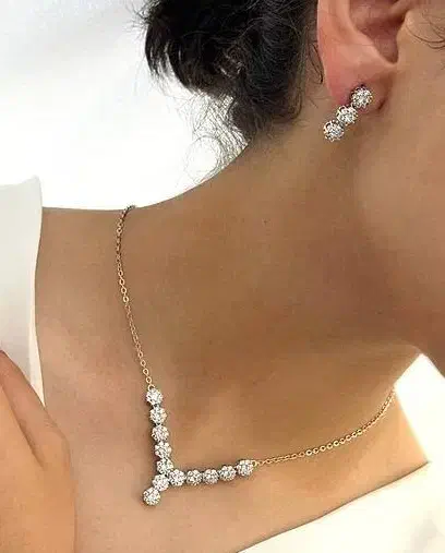 نیم ست مدل فلاور ظریف وباکلاس|بدلیجات|کرمان, |دیوار